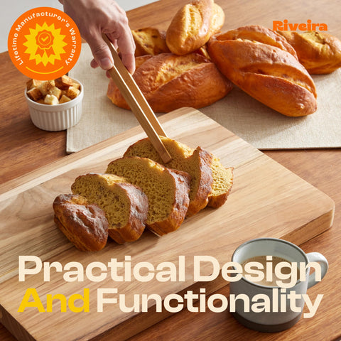 Riveira bamboo spoon rest with holder to keep counters clean.