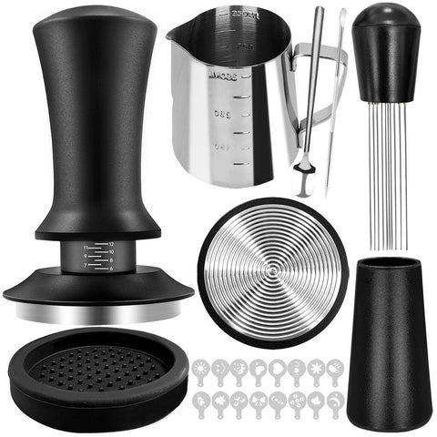RIVKAWA 51mm espresso tamper for consistent extraction at home