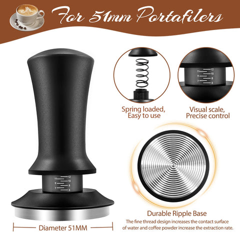 RIVKAWA WDT tool with 12 needles to evenly break coffee clumps