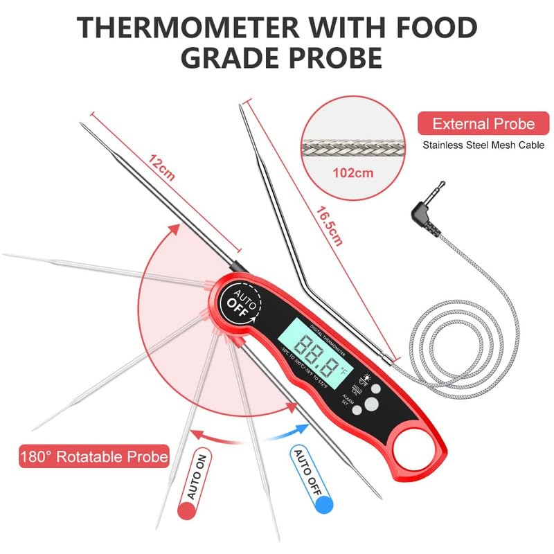 RIWUSI alarm function signals when target temperature is reached