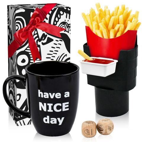 RIYA White Elephant mug with bottom finger reveal for playful coffee moments.