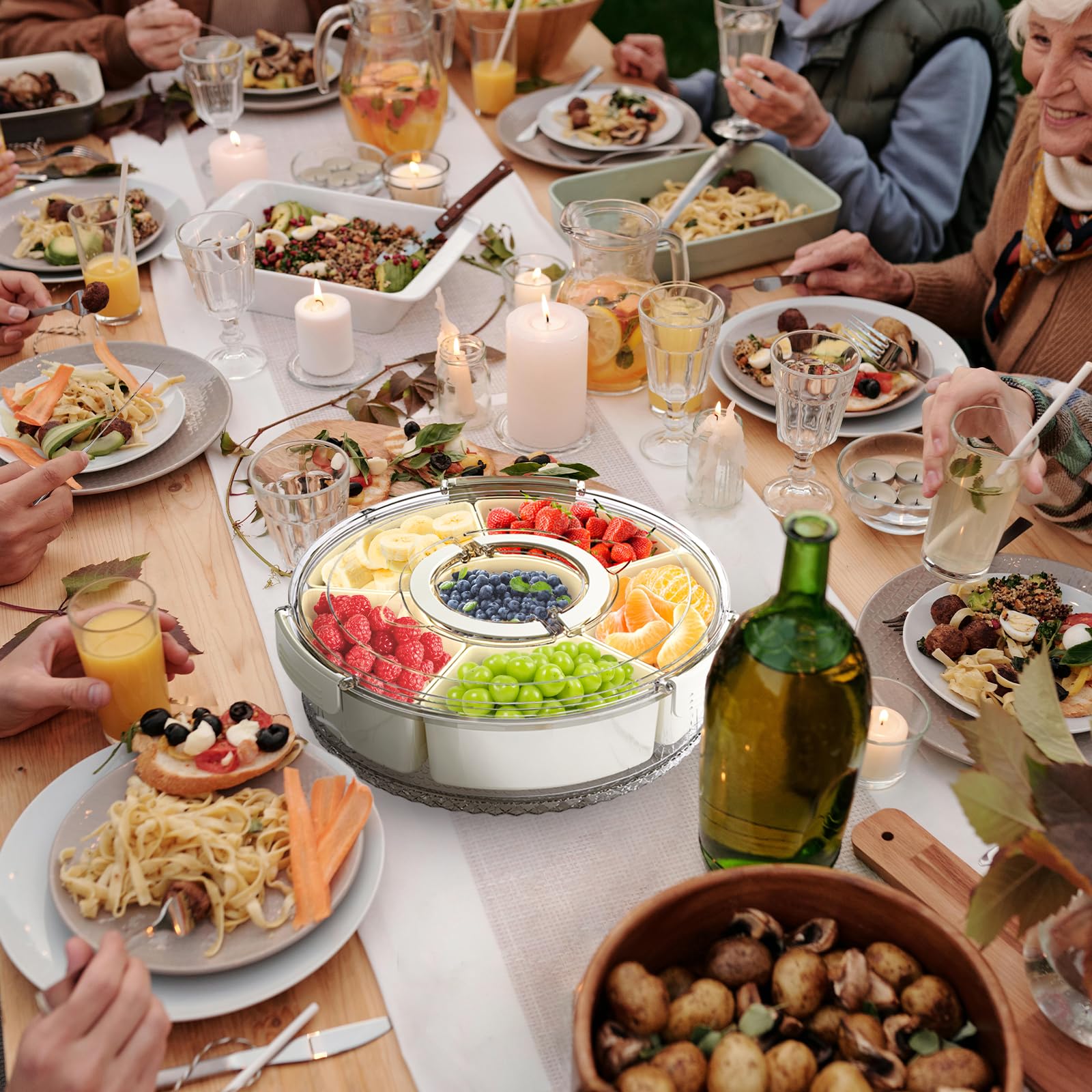 riyeloi removable compartments for easy cleaning after use