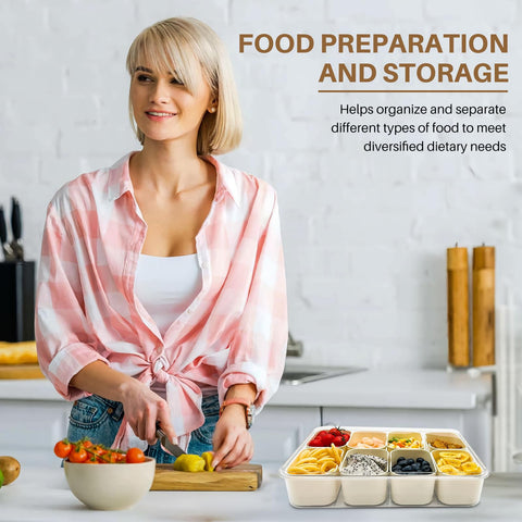 RKXQT Snackle Box large capacity supports gatherings and meal prep ingredients.