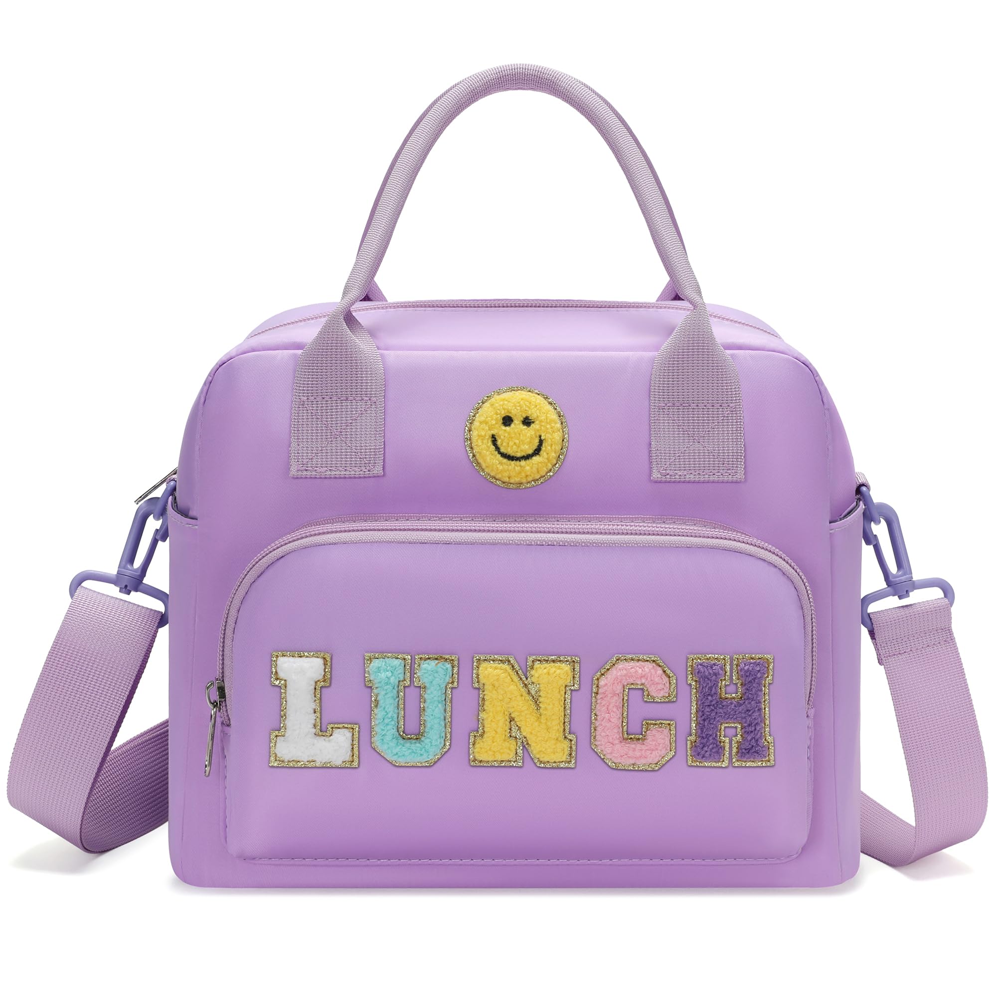 RLGPBON insulated lunch bag with durable waterproof fabric for everyday use.