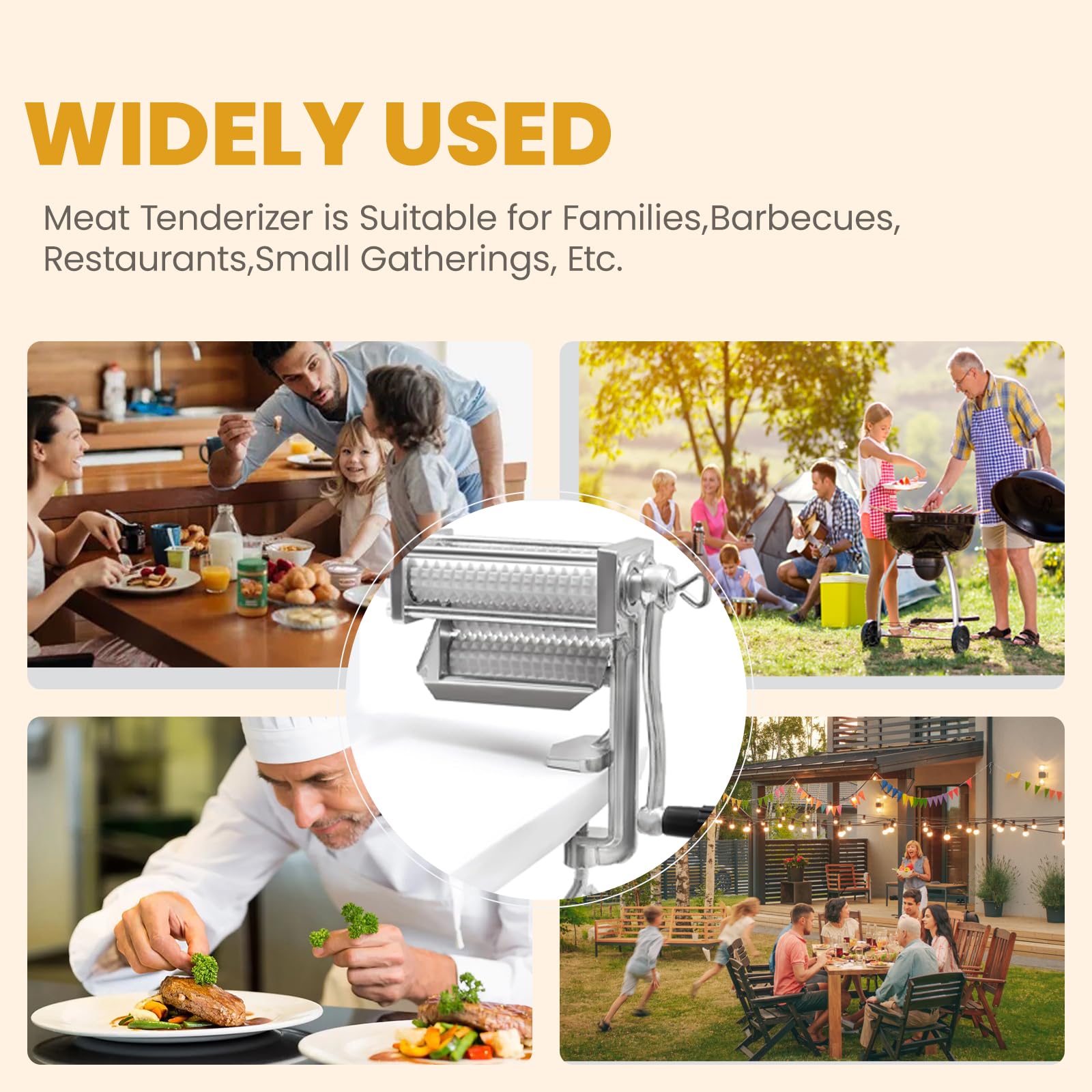 RLOZUI easy-clean disassembly simplifies maintenance and keeps surfaces sanitary.