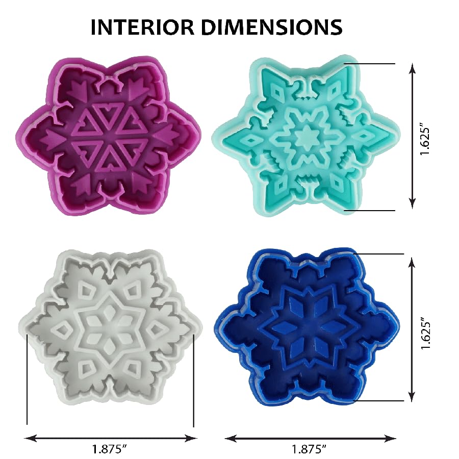 R&M cookie-cutter snowflake-02 shapes for decorative holiday pastries