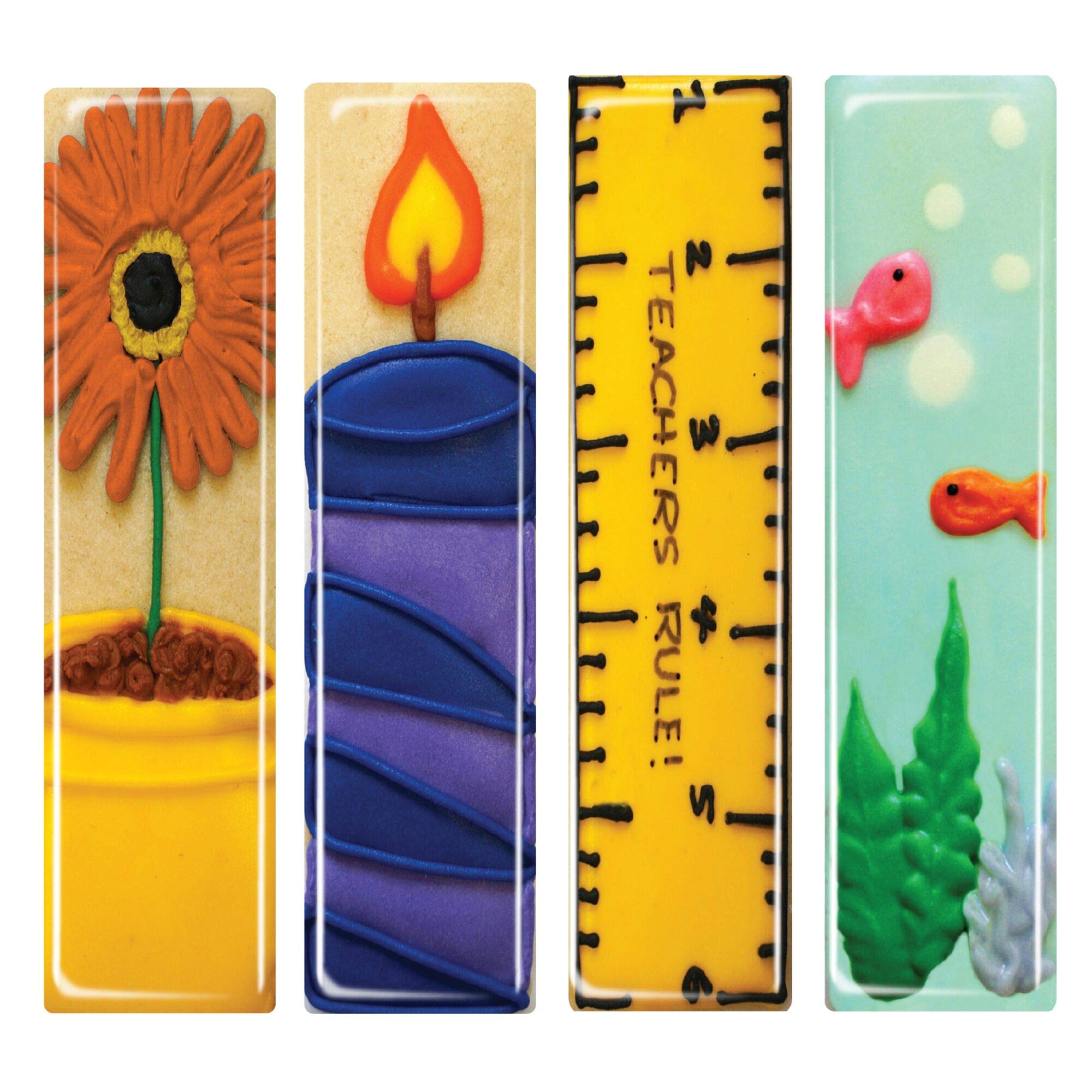 R&amp;M Cookie Stick Cutter 4-inch, ready-for-decorating, ideal for cookies.
