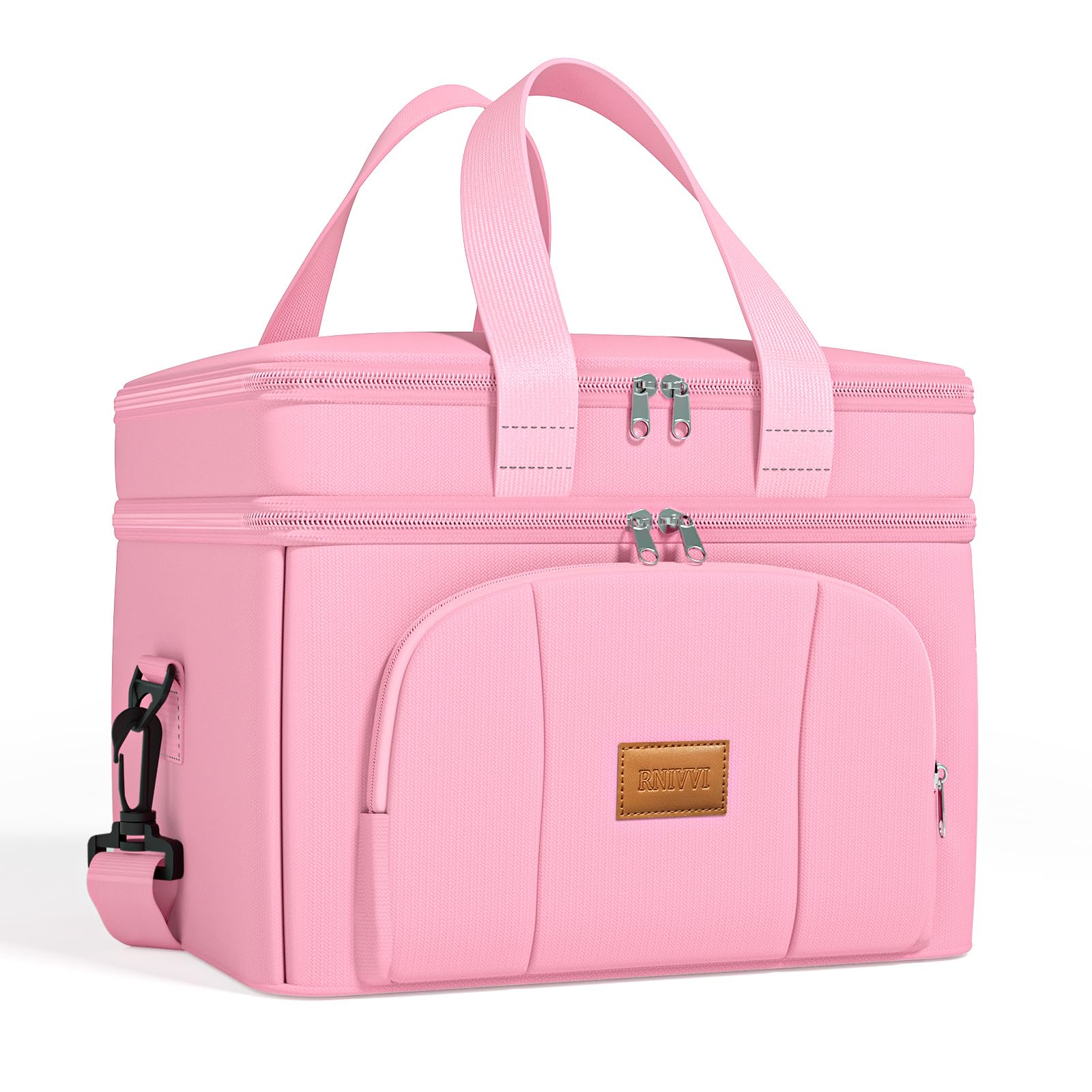 Rnivvi lunch bag 12L insulated capacity keeps meals fresh for commutes