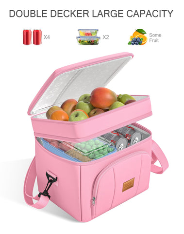 Rnivvi lunch bag OdorGuard dual compartments prevent flavor mixing