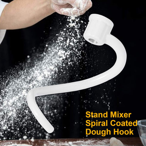 Roabertic spiral action facilitating faster kneading of dough