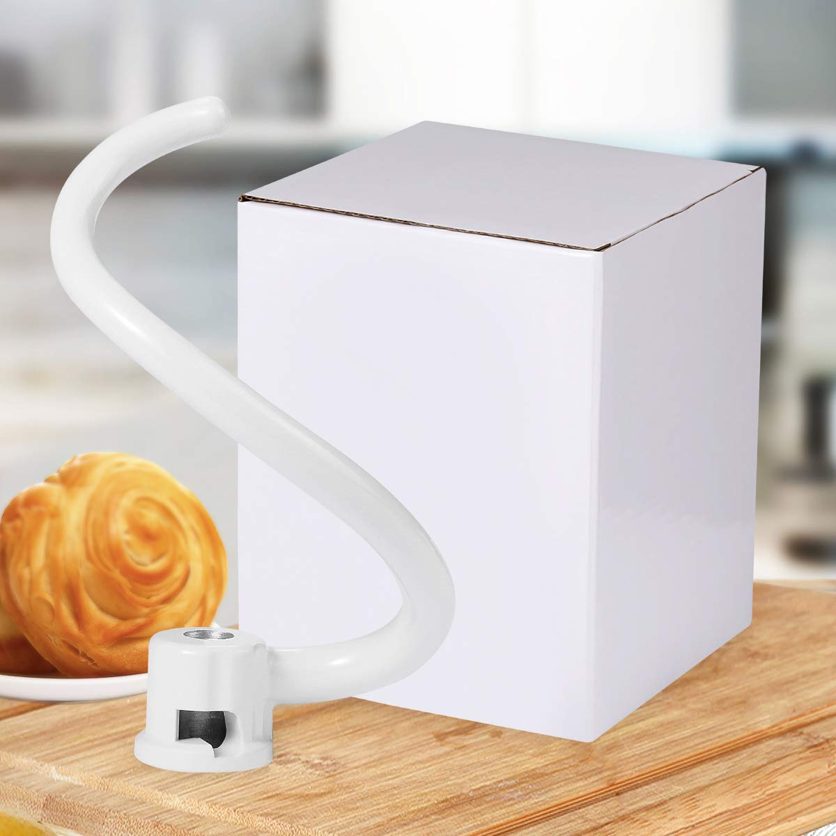 Roabertic spiral dough hook saving kneading time during baking
