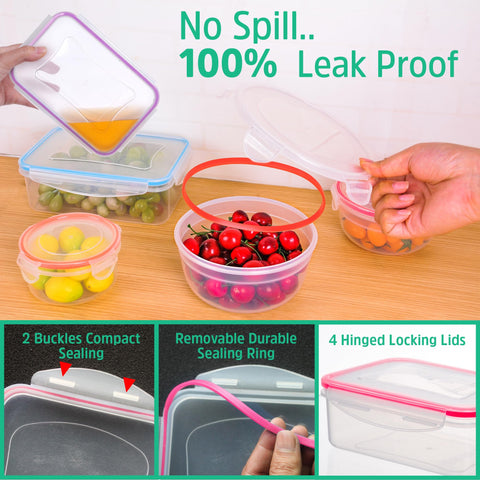 RockBerry microwave-friendly containers for reheating without lids after meals