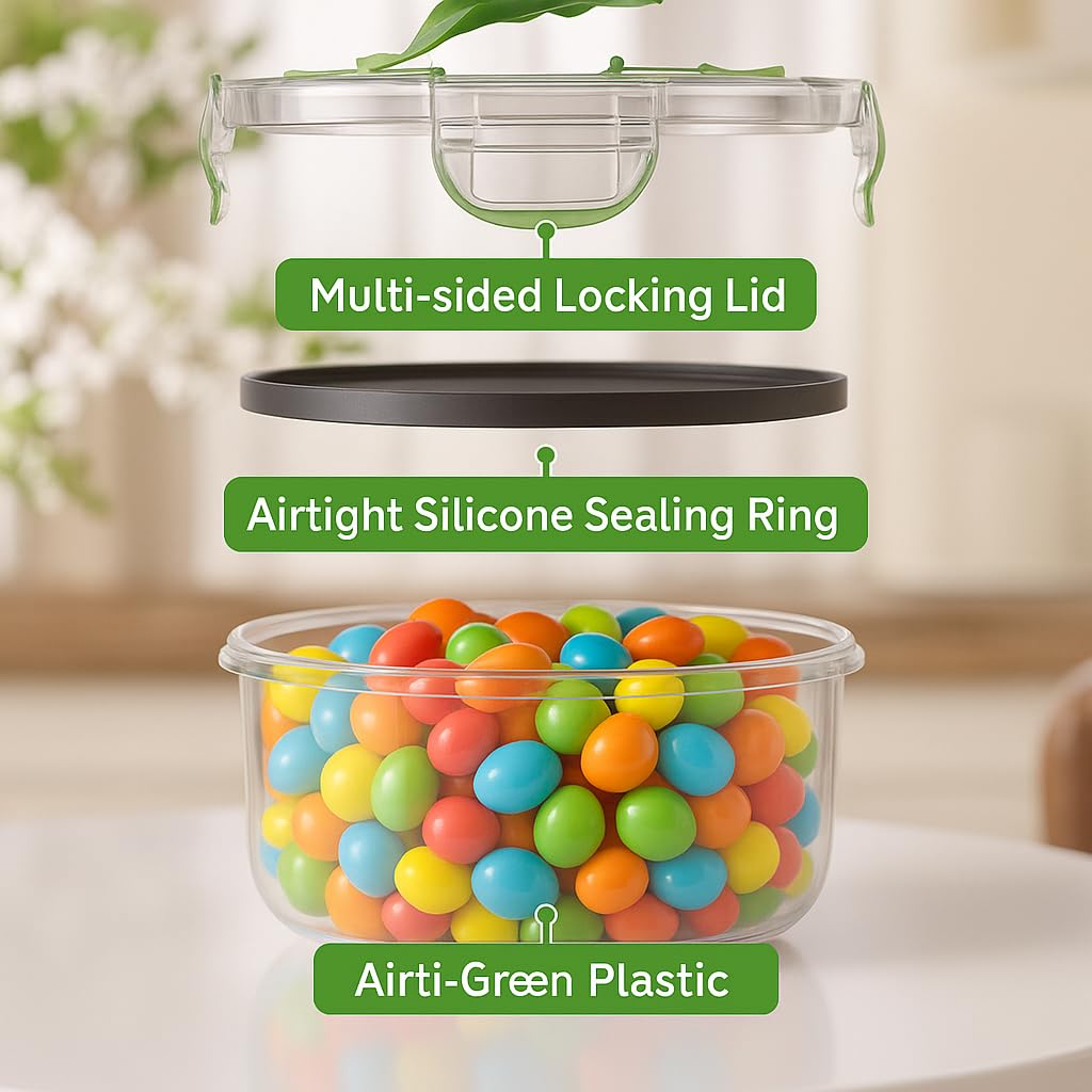 RockBerry 66-pcs freezer and dishwasher-safe design simplifies cleaning and freezing
