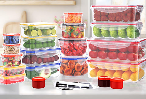 RockBerry microwave-safe storage containers ideal for quick reheating