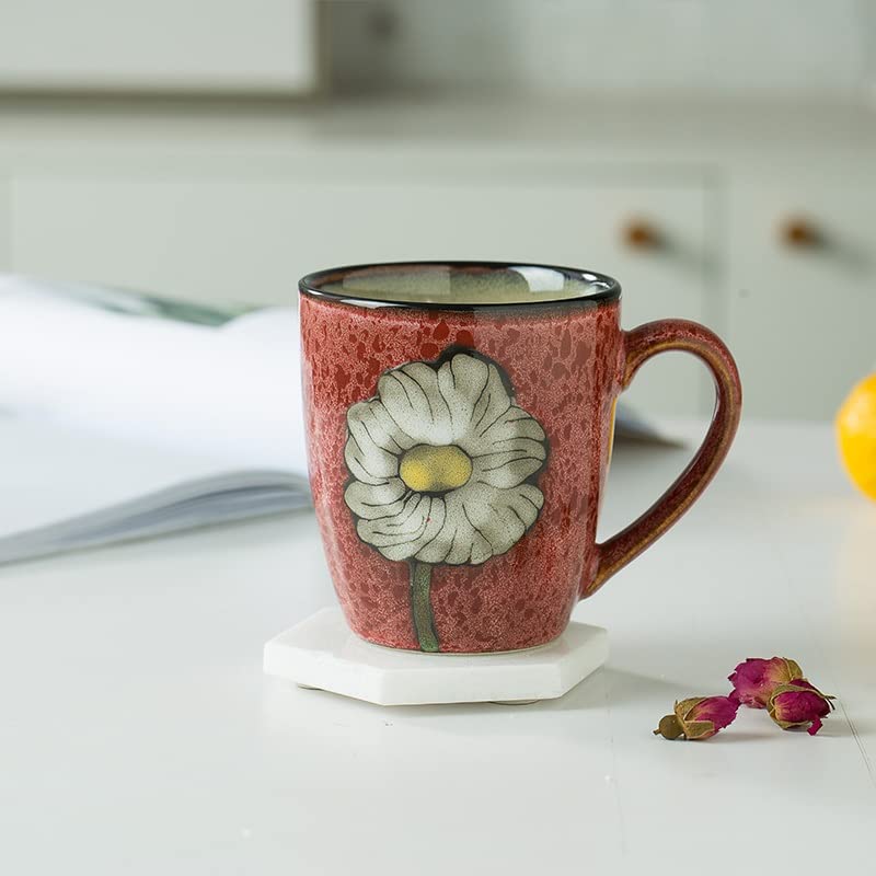 Rockgoldbug green mug morning tea setup, versatile for home or cafe use