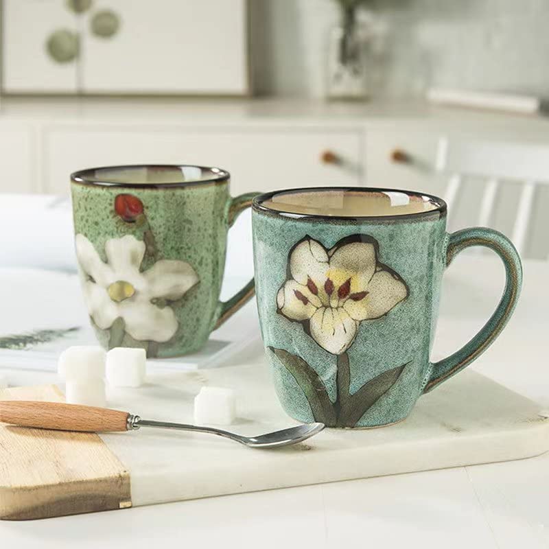 Rockgoldbug pink mug on desk, mood lifting color for slow living moments