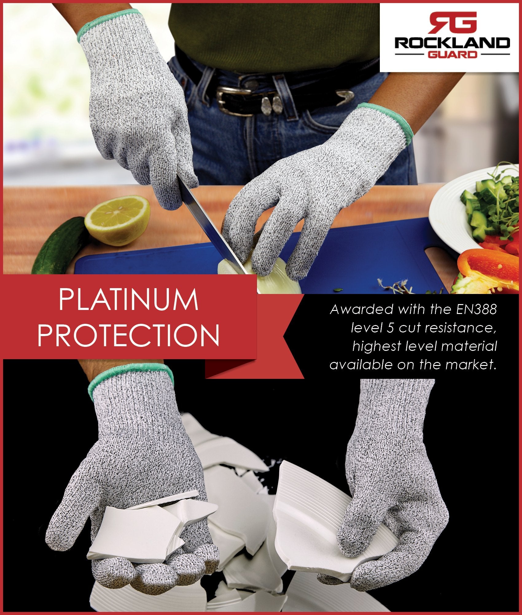 Rockland Guard 420 stainless steel shucker built for durability.
