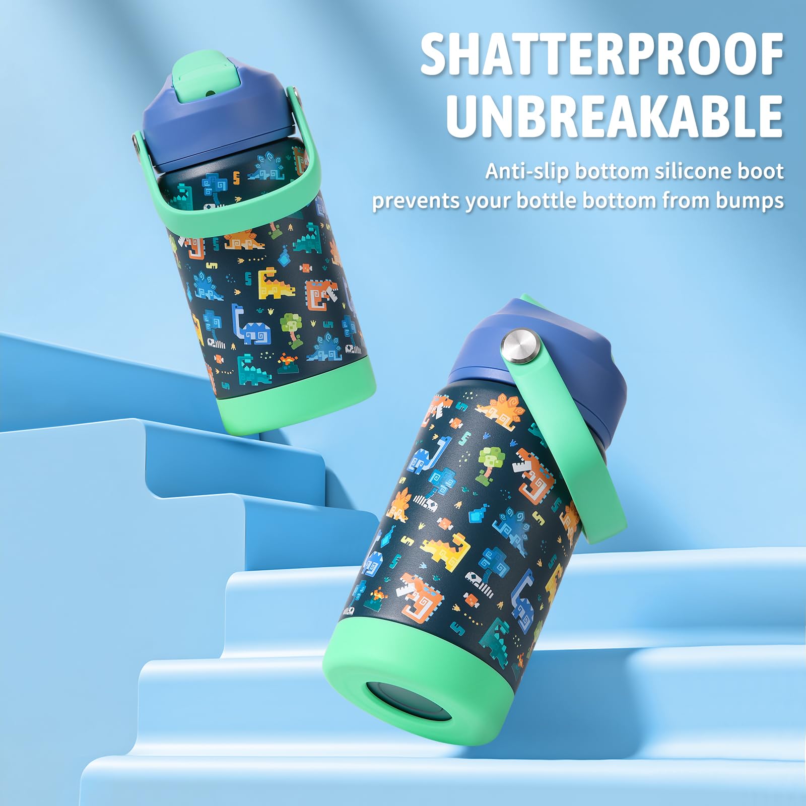 Rockpapa BPA-free stainless steel construction for durable daily use.