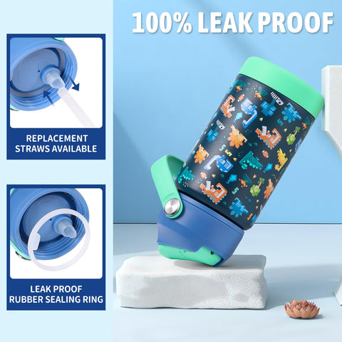 Rockpapa double-wall vacuum insulation keeps drinks cold or warm.