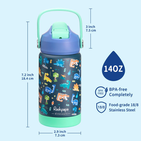 Rockpapa hand wash only care instructions to keep the bottle looking new.