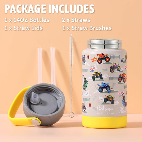 Rockpapa stainless steel, BPA-free construction supports safe, durable daily use.