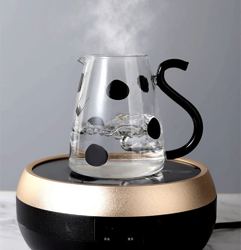RockTrend water carafe in use at night, convenient