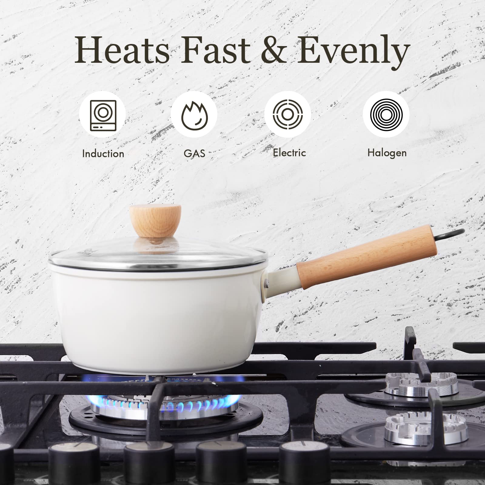 ROCKURWOK PFAS-free design ensures safe everyday cooking
