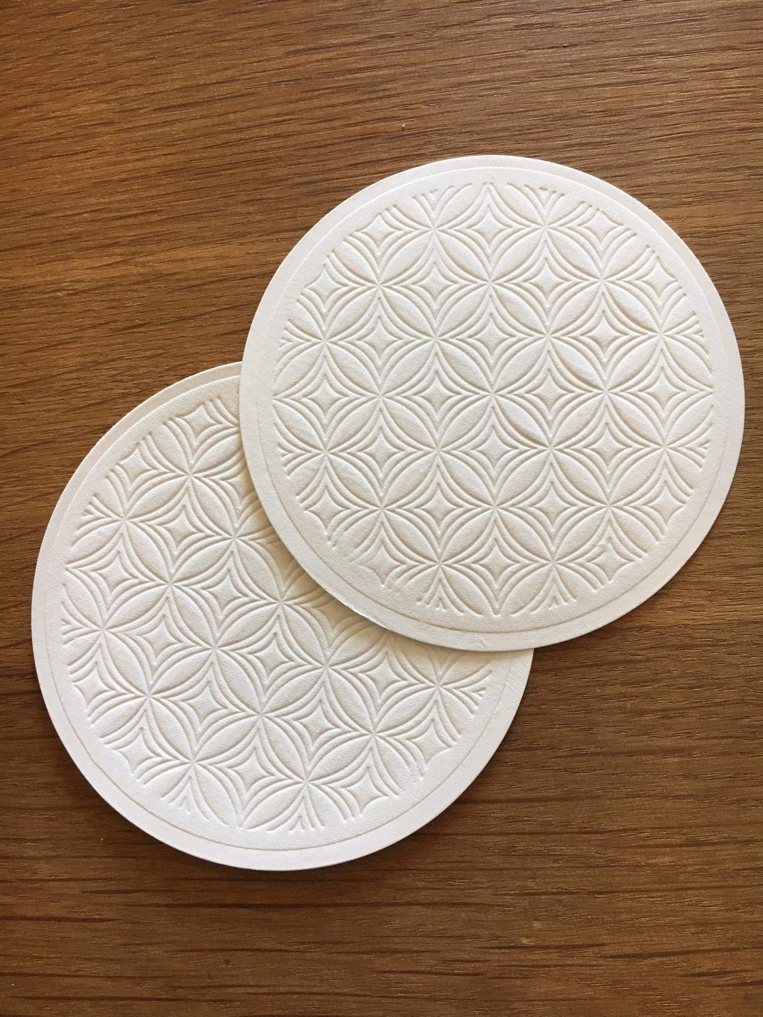 Rococo Designs dishwasher-safe glass icon for easy cleanup after entertaining