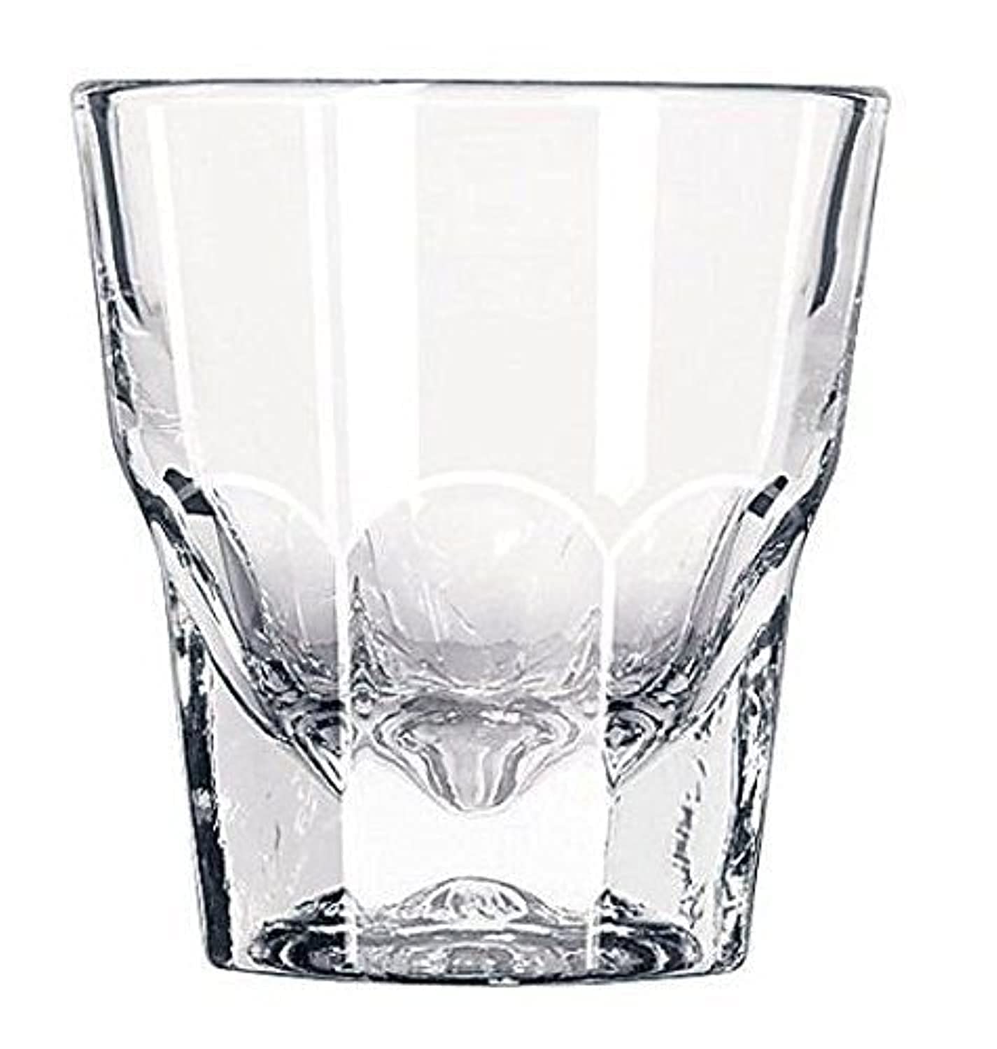 Rococo Designs Libbey Duratuff Cortado glass closeup showing durable 4.5oz cocktail glass