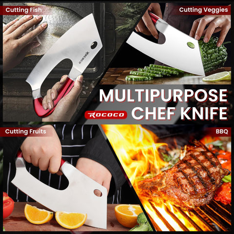ROCOCO meat cleaver makes a thoughtful gift for cooks and home chefs.
