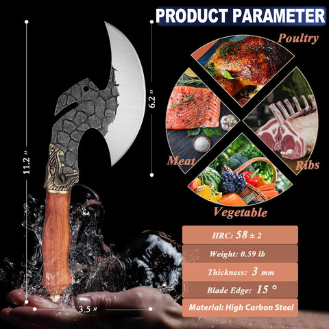 ROCOCO Viking Boning Knife edge for precise deboning and skinning