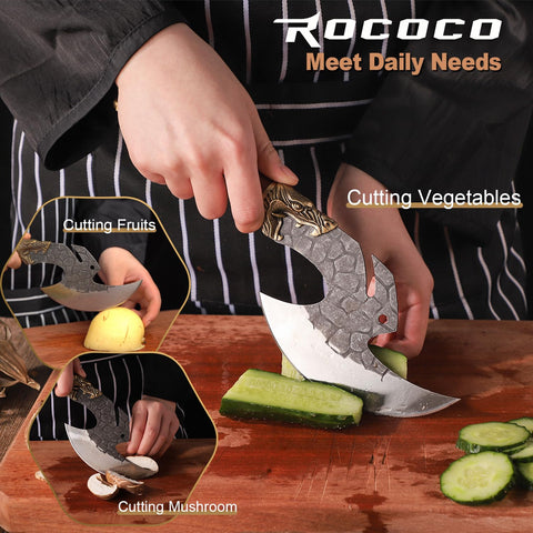ROCOCO Viking Cleaver sheath protecting the blade during storage and transport
