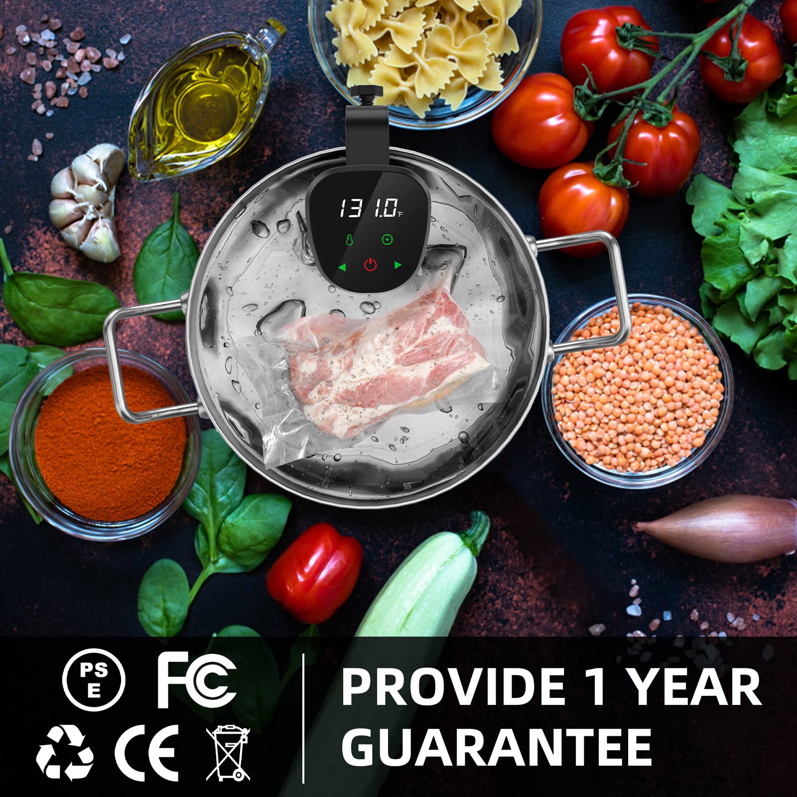 Rocyis stainless steel unit delivers durable performance with a sleek kitchen look.