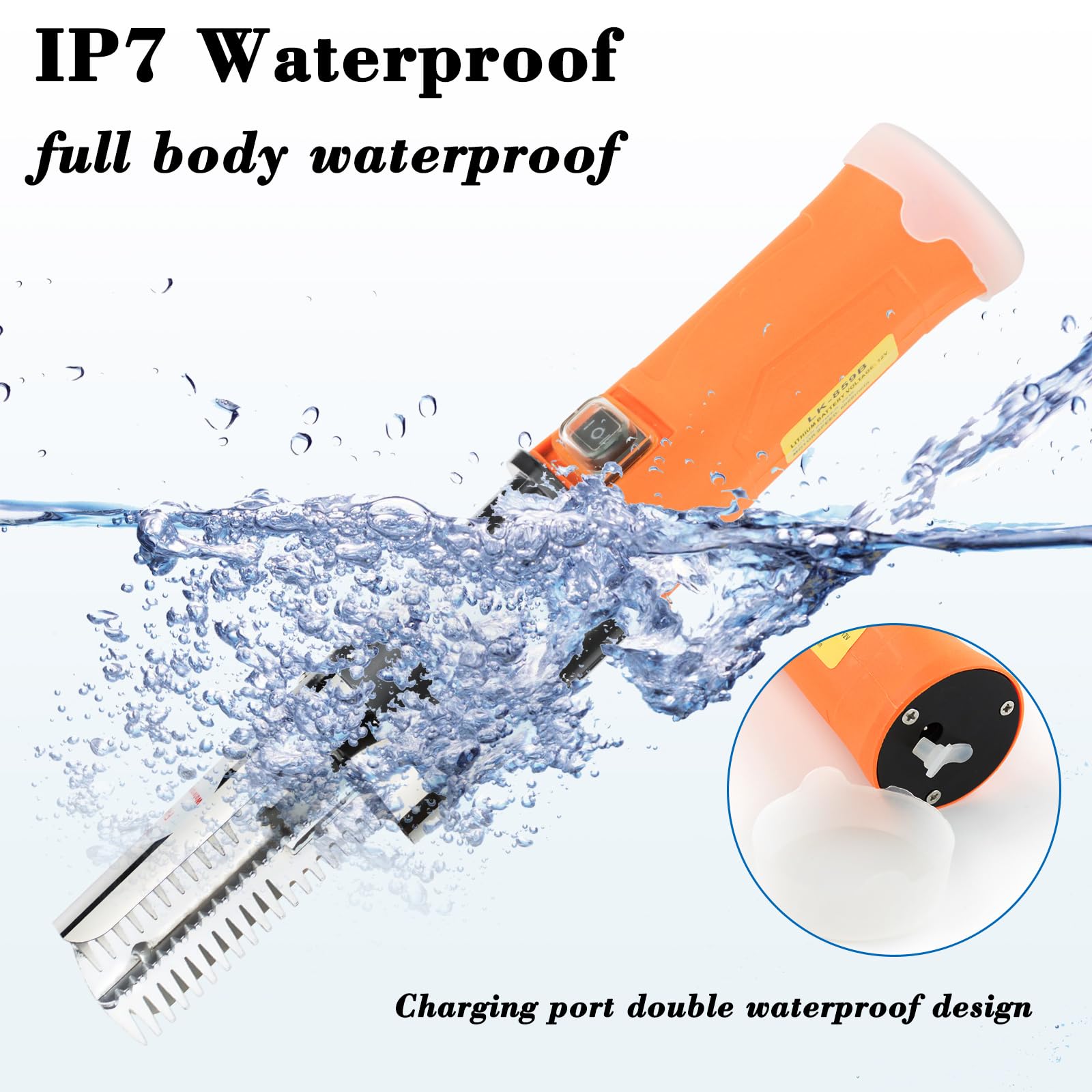 ROEDEER ergonomic handle on a durable fish scaler for comfortable use.