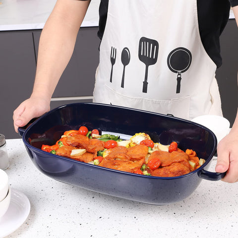 Roeveca dishwasher-safe bakeware for easy cleanup.