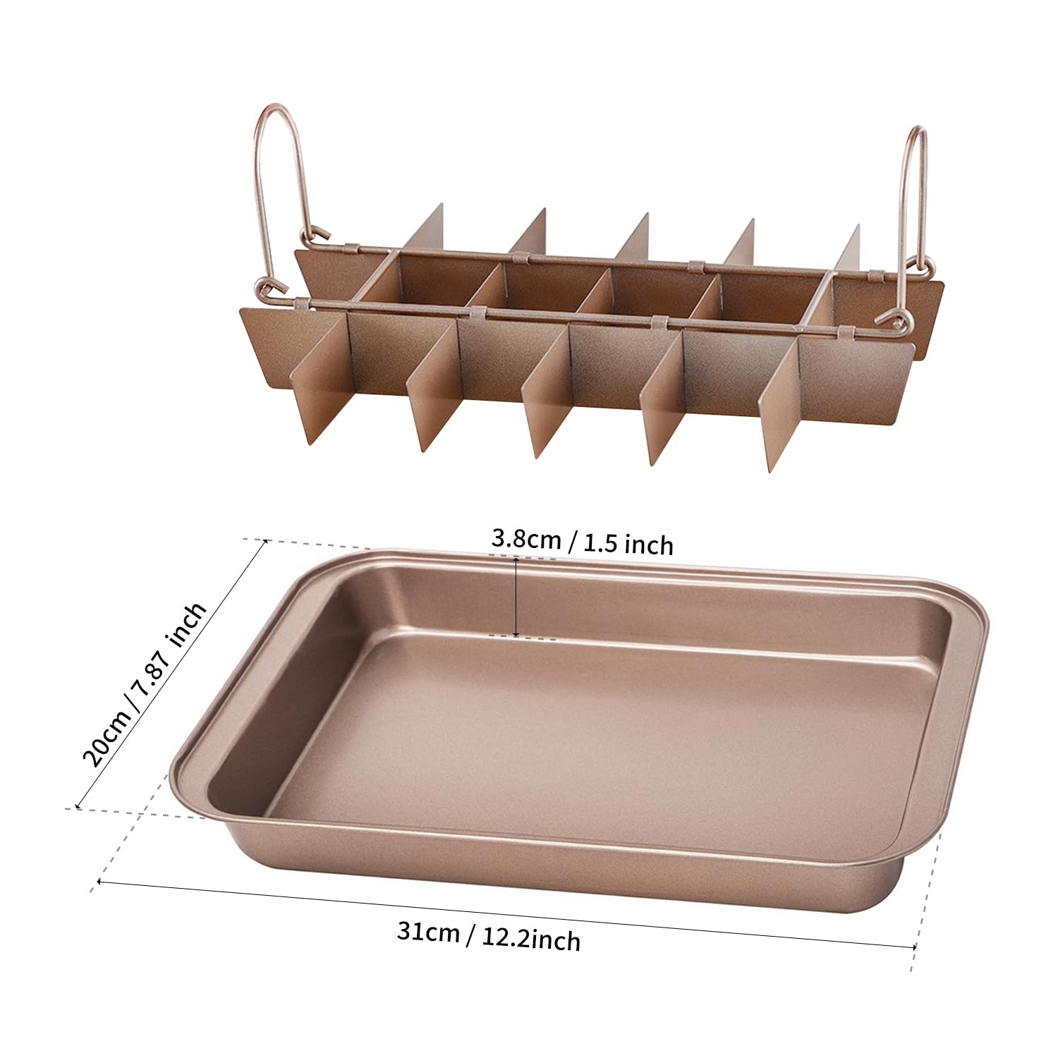ROFROX pan easy to clean with non-stick coating.