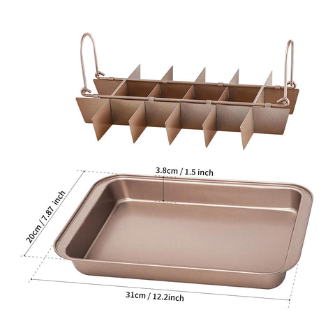 ROFROX pan easy to clean with non-stick coating.
