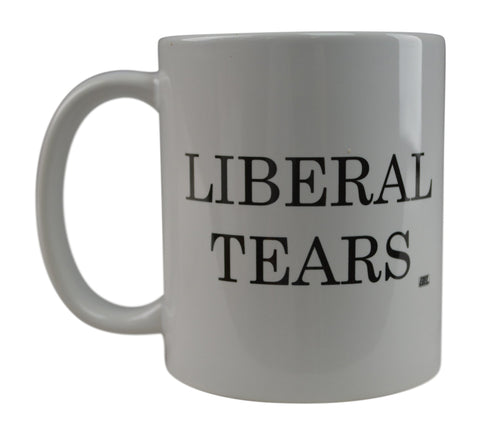 Rogue River Tactical Liberal Tears mug with bold front print for daily coffee