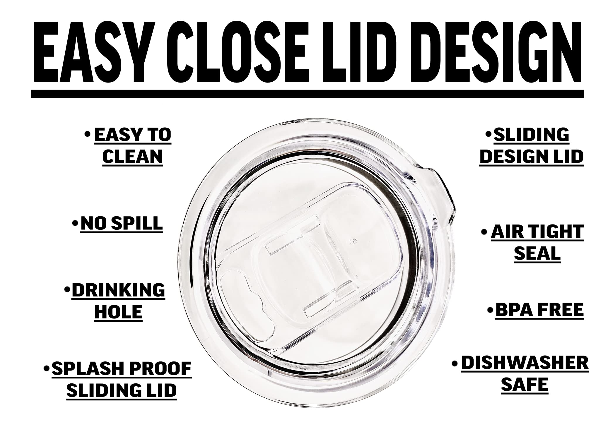 Rogue River Tactical sliding lid close-up, spill-proof design.