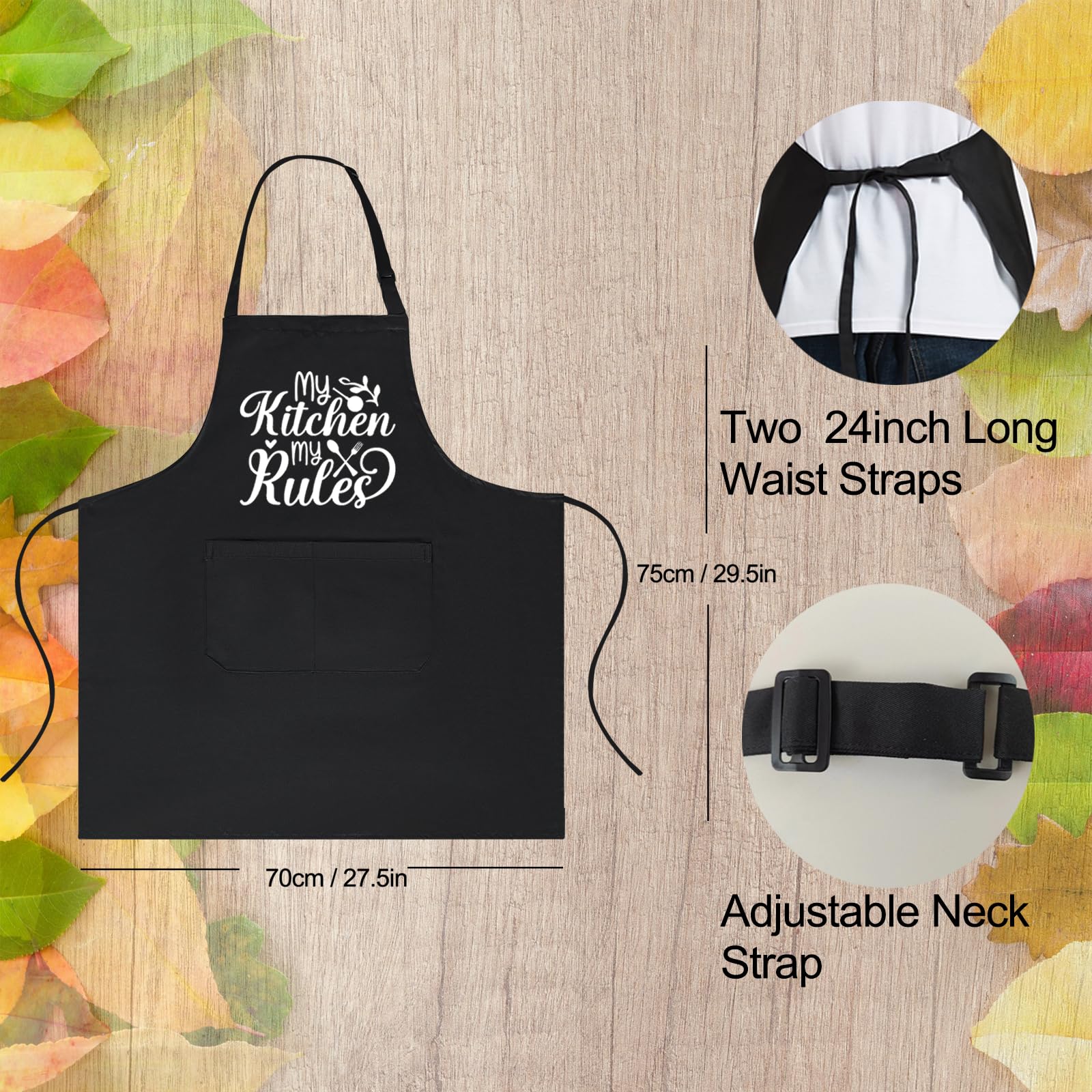 Rokasreke outdoor grilling apron ready for BBQ weekends and gatherings.