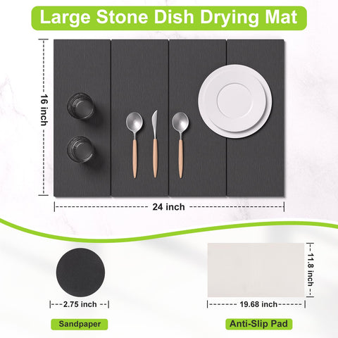 ROLENTIC high absorbency speeds drying of dishes.