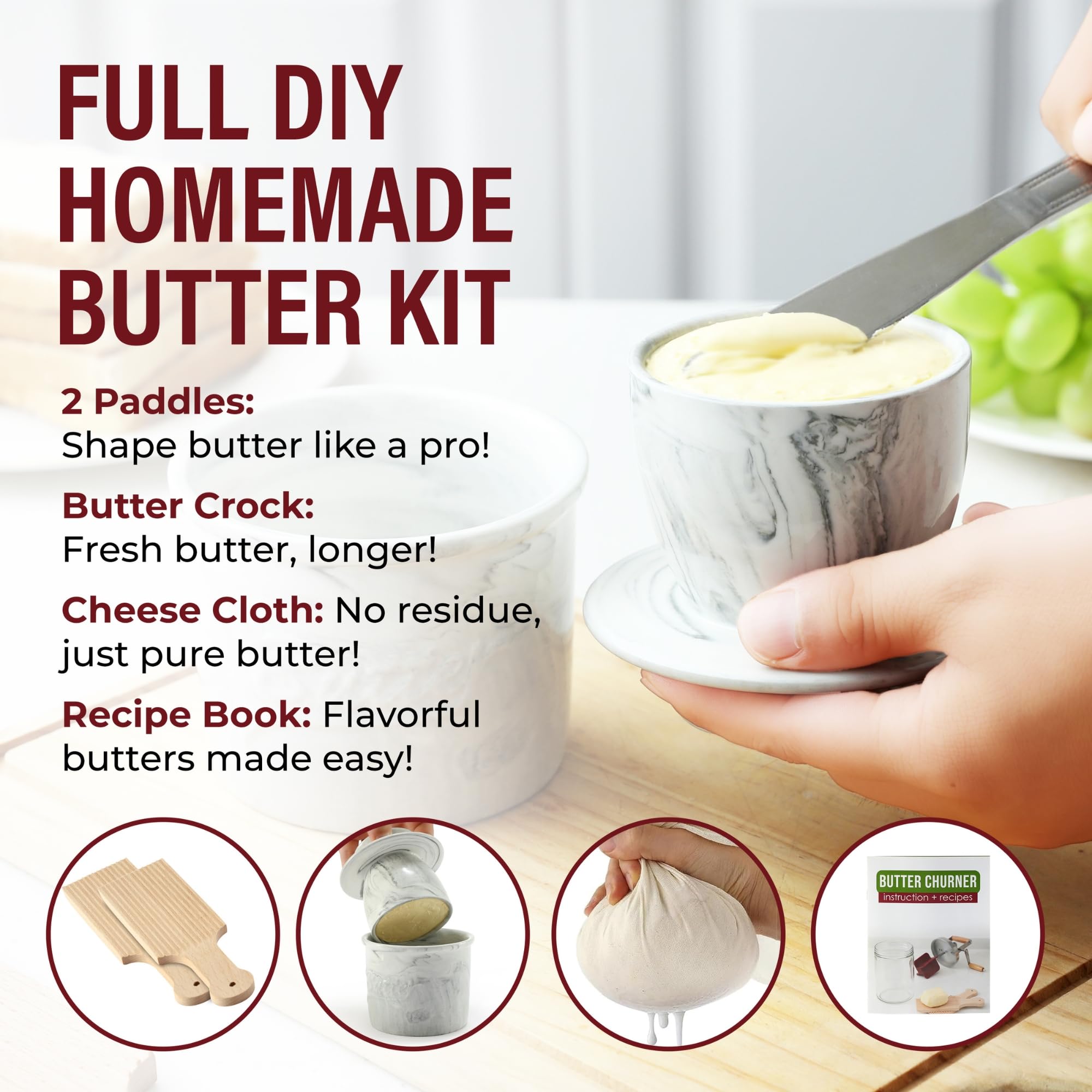 Dazey Turn N Churn gift set ready for cooking lovers