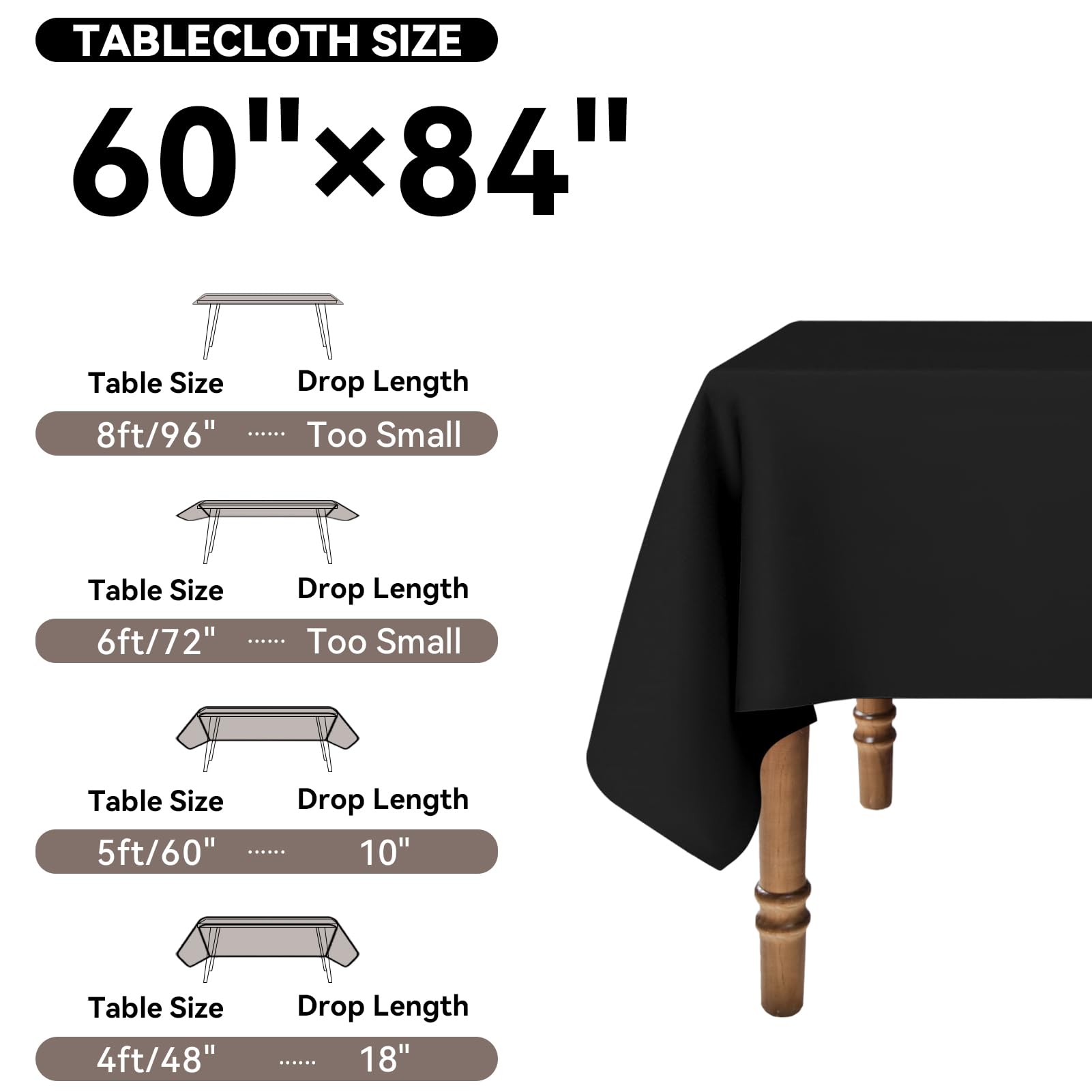 Romanstile red rectangle tablecloth set for dining or outdoor entertaining.