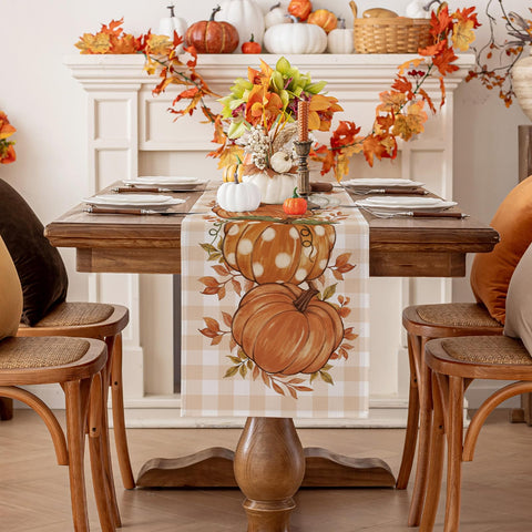 Romanstile easy-care table runner designed for busy hosting seasons
