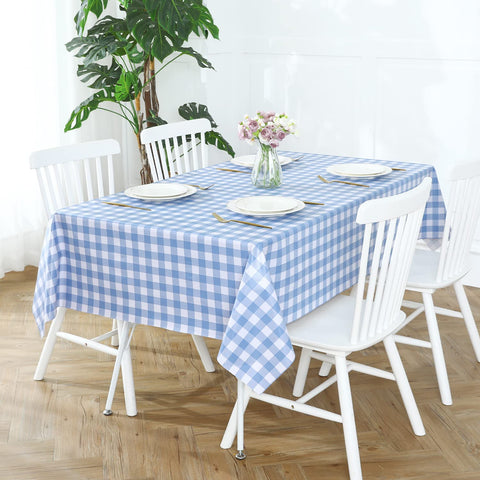 Romanstile heavy-duty vinyl tablecloth for resilient table protection and long use.