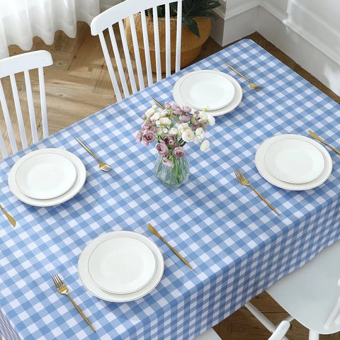 Romanstile outdoor tablecloth ideal for patio, camping, picnics and gatherings.