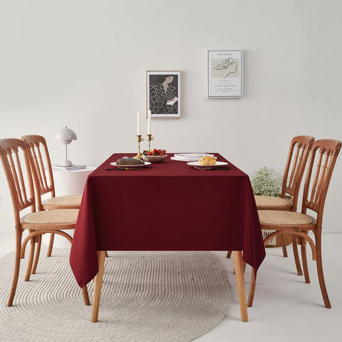 Romanstile 60x84 rectangle tablecloth size guide helps you choose the right fit