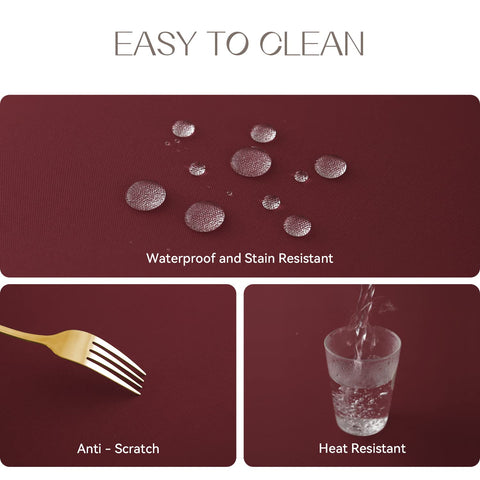 Romanstile tablecloth durable and spill-proof for everyday family dining