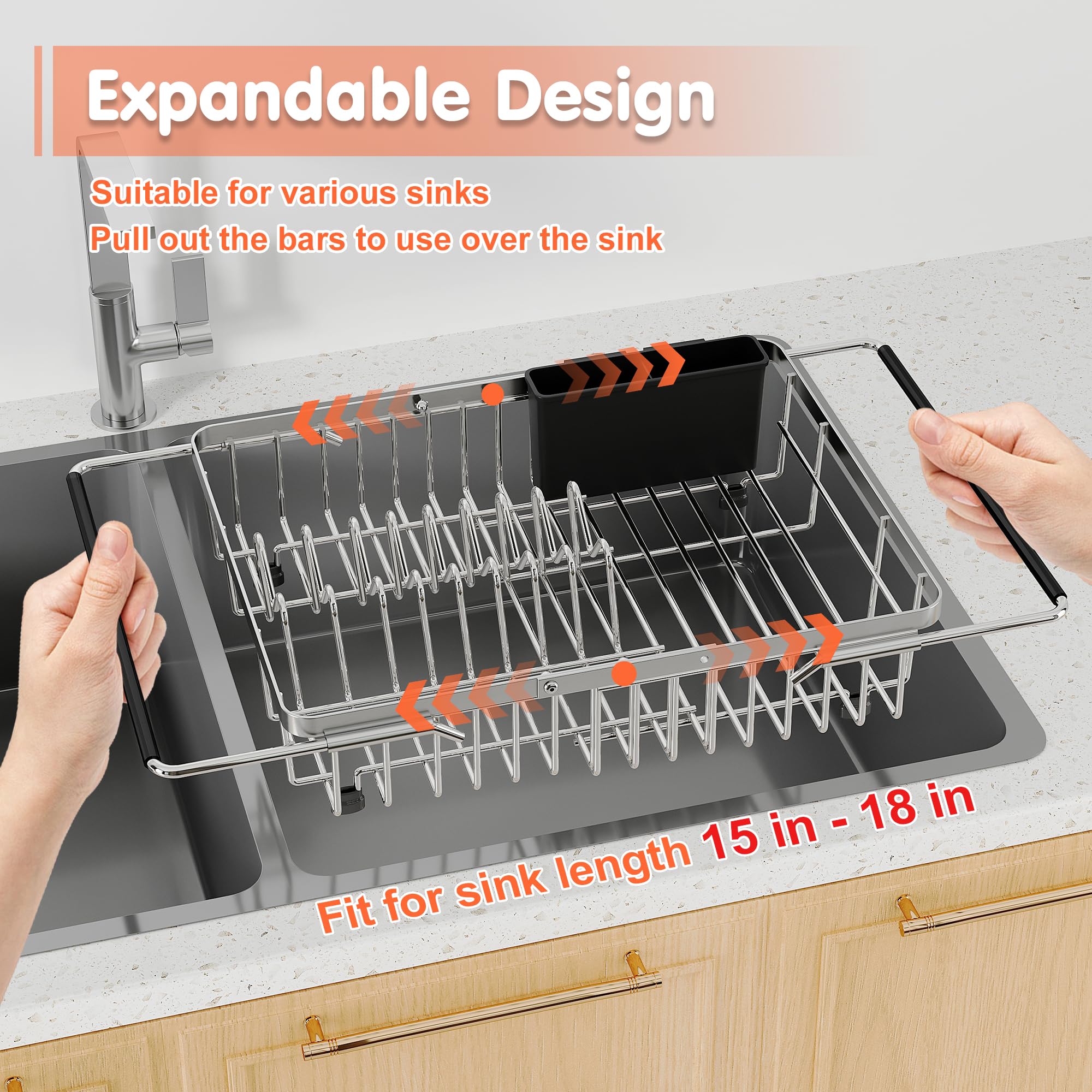 Romision assembly of dish rack with included tools