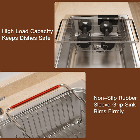 romision draining-into-sink feature directs water straight into the sink without trays.
